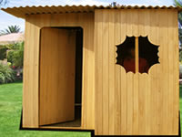Casa prefabricada en madera de un ambiente
