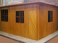 Casa prefabricada de madera