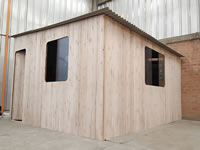 Casa de madera 16 m2