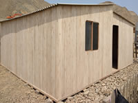 Casa prefabricada de madera de 42 m2